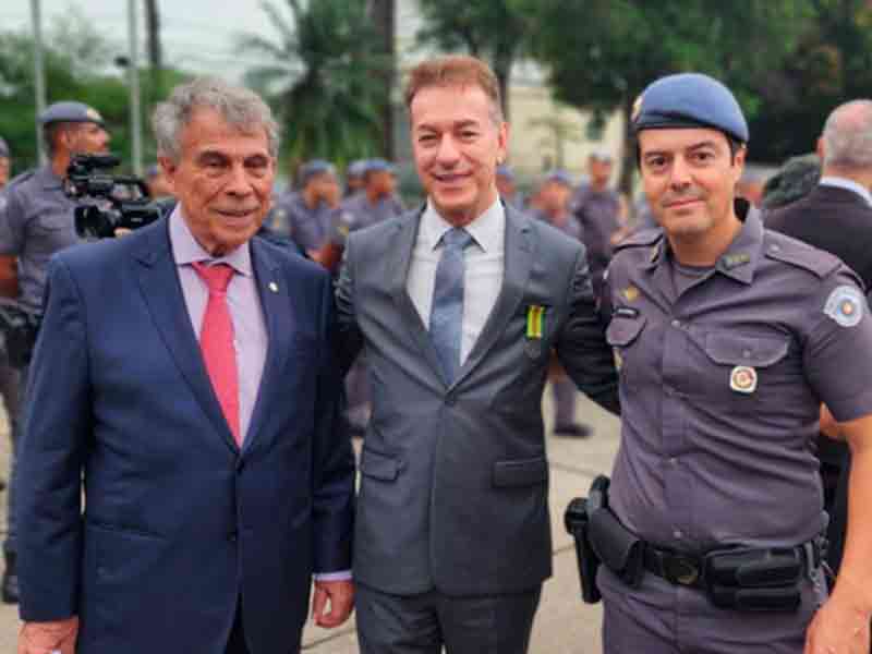 CEO Valdir Ventura é condecorado com a Medalha “Dois de Ouro” pela Polícia Militar de SP