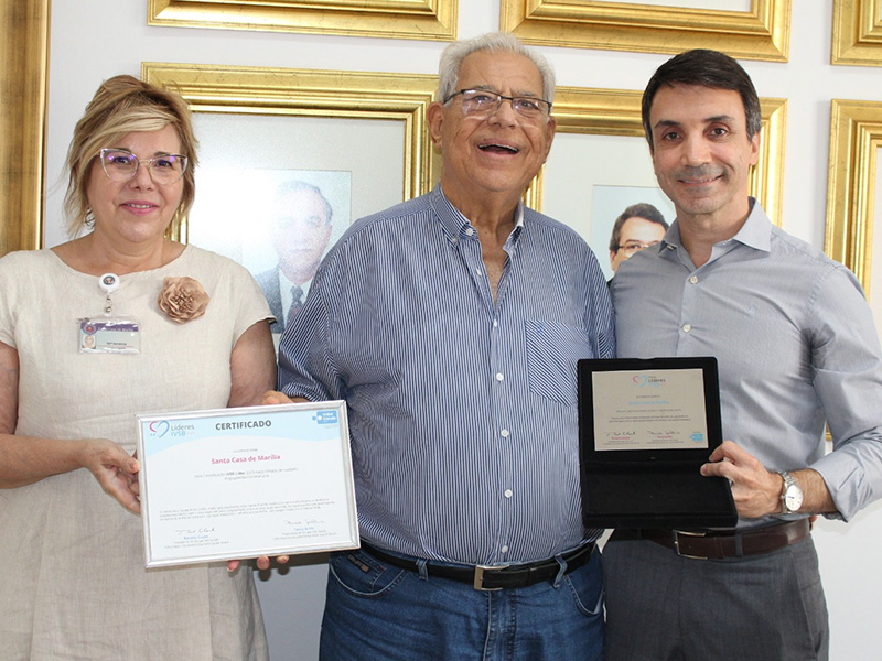 Santa Casa de Marília faz entrega do Prêmio IVSB